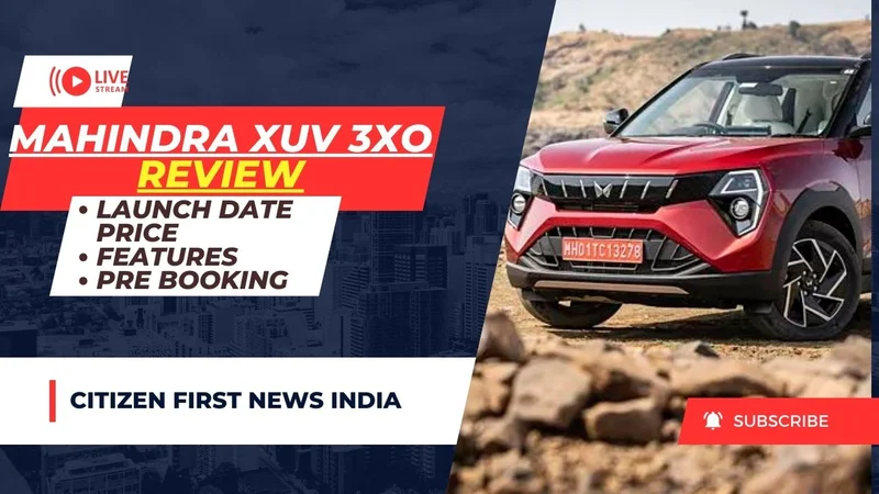 Mahindra XUV 3XO Review : Tata get tough competition what you think about Mahindra XUV 3XO