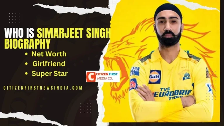 Simarjeet Singh biography
