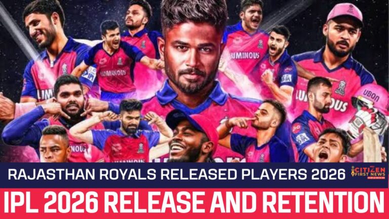 Rajasthan Royals Released Players 2026