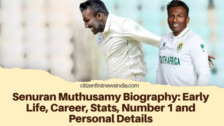 Senuran Muthusamy Biography