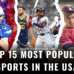 Top 15 Most Popular Sports in the USA