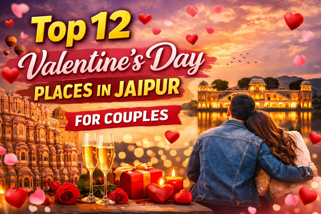 Top 12 Valentine’s Day Places in Jaipur for Couples