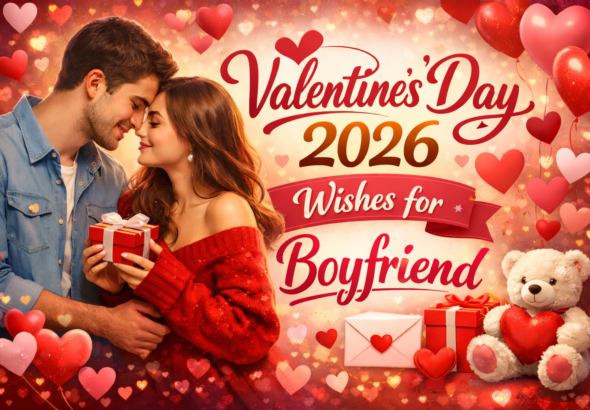 Valentine’s Day 2026 Wishes for Boyfriend