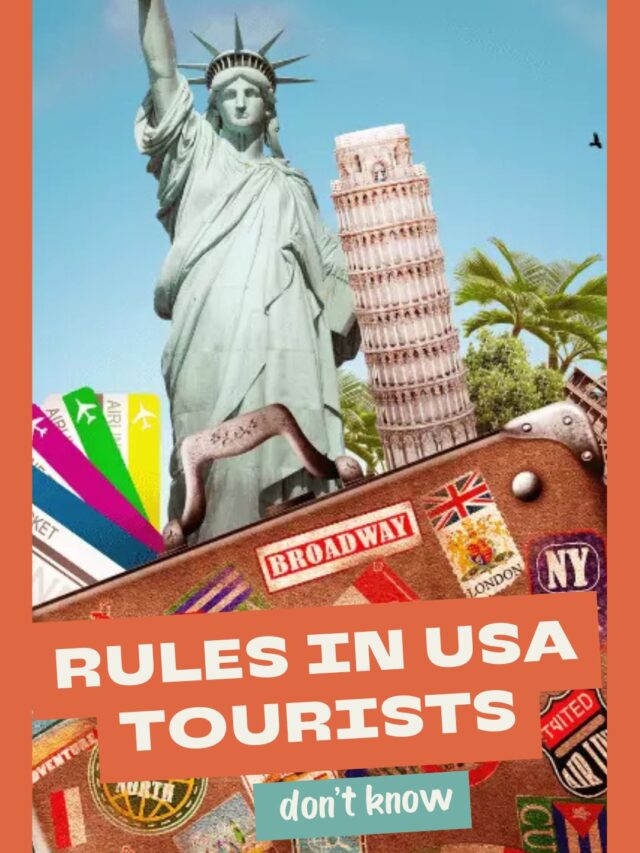 Rules in usa tourists don’t know