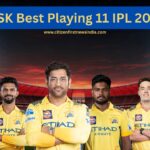 CSK Best Playing 11 IPL 2026