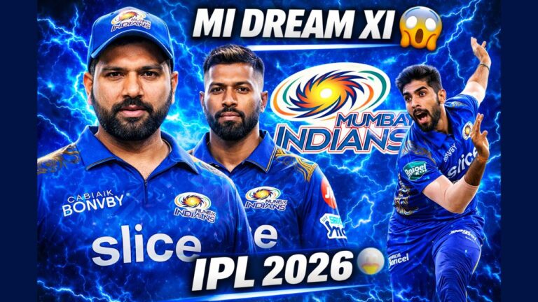 IPL 2026: MI best possible XI