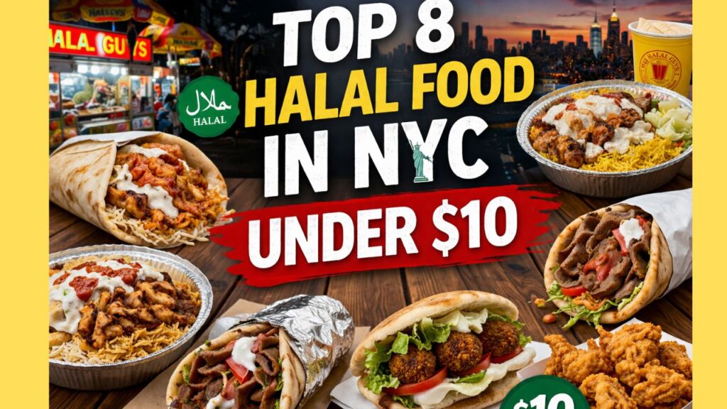 Top 8 halal food in NYC under $10