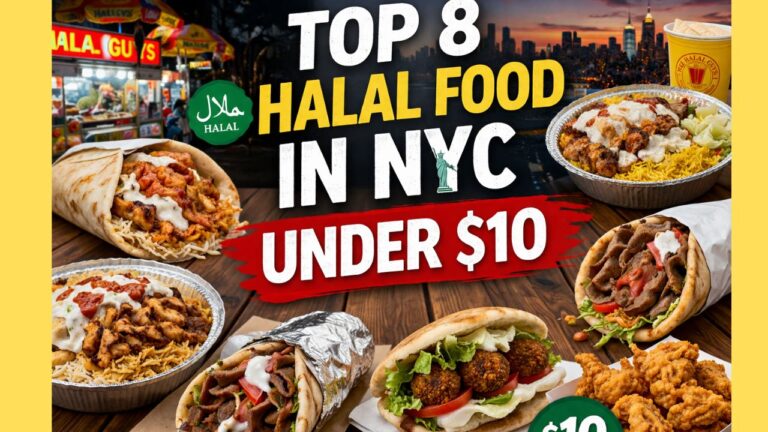 Top 8 halal food in NYC under $10