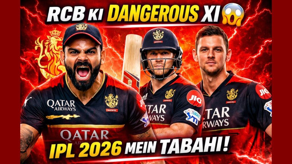 IPL 2026: RCB best possible XI