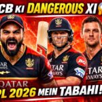 IPL 2026: RCB best possible XI