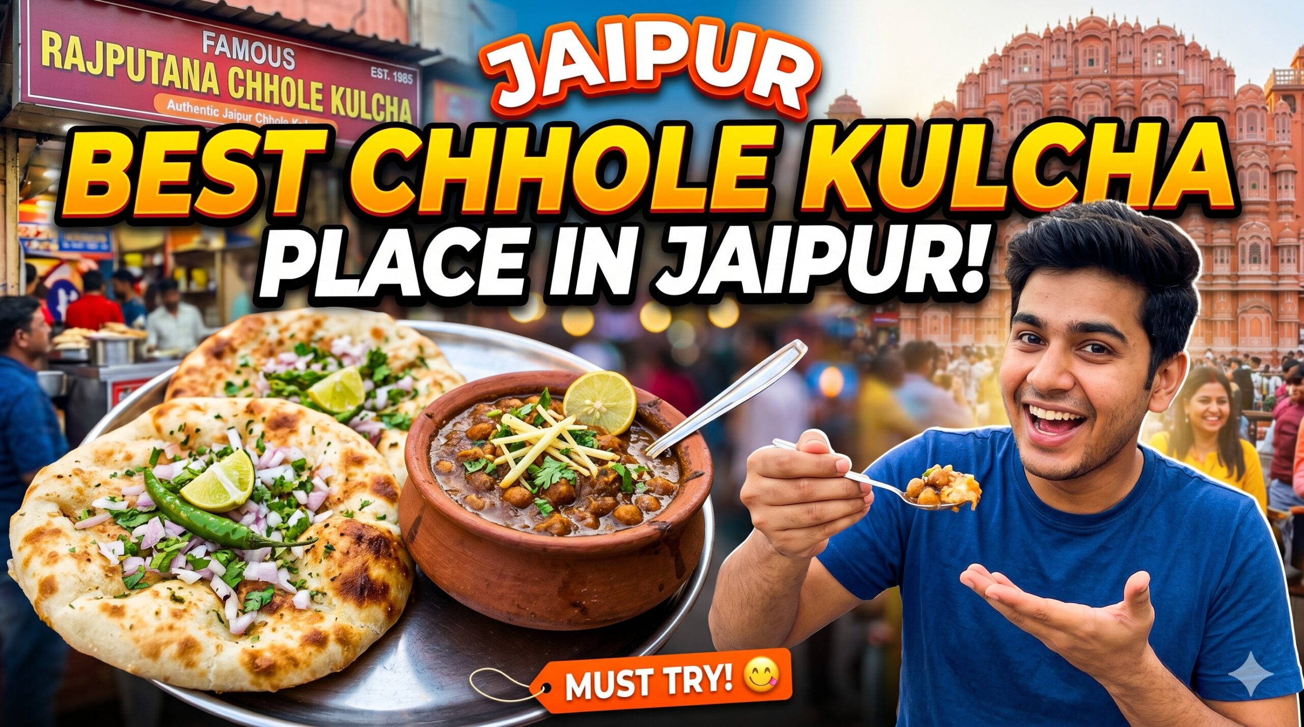 Best Chhole Kulche in Jaipur