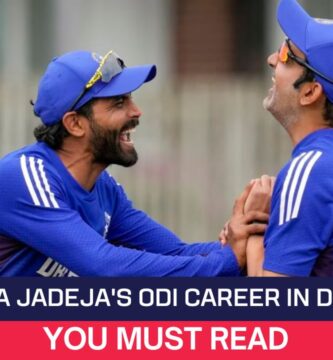 Ravindra Jadeja's ODI Career in Doubt