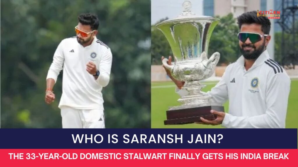 Who Is Saransh Jain
