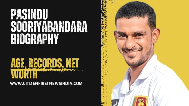 Pasindu Sooriyabandara Biography