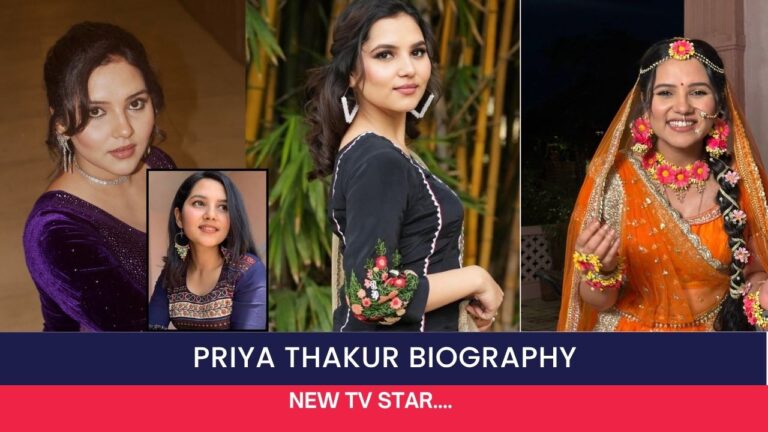Priya Thakur Biography
