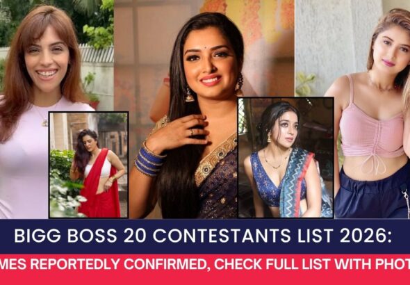 Bigg Boss 20 Contestants List 2026