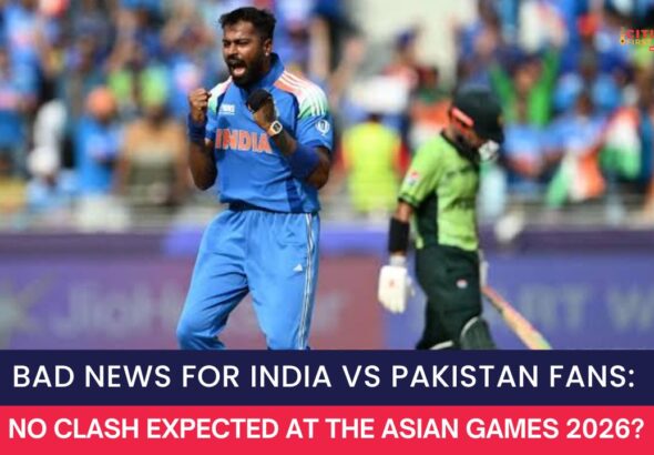 Bad News for India vs Pakistan Fans