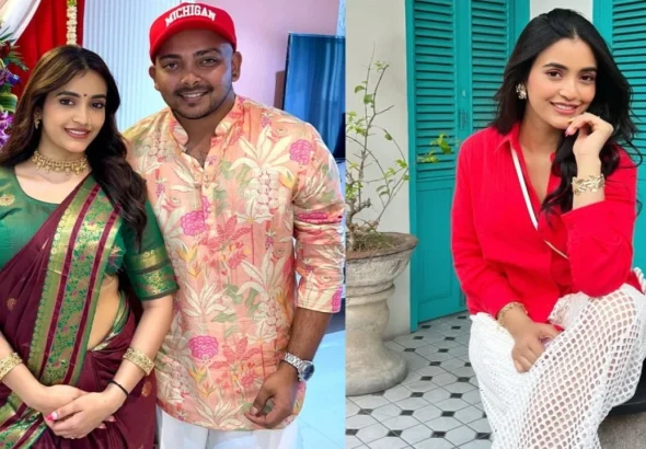 Prithvi Shaw and Akriti Agarwal Separate